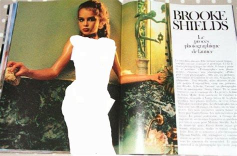 brooke shields child playboy|Brooke Shields posed nude for Playboy at 10